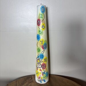Vintage Birthday Countdown Candle By Colonial Candle